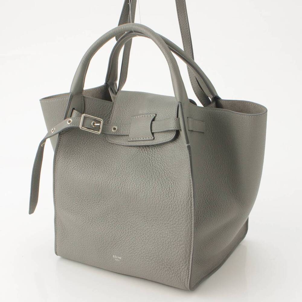 Celine Bag Leather Handbag Gray - Picture 2 of 8